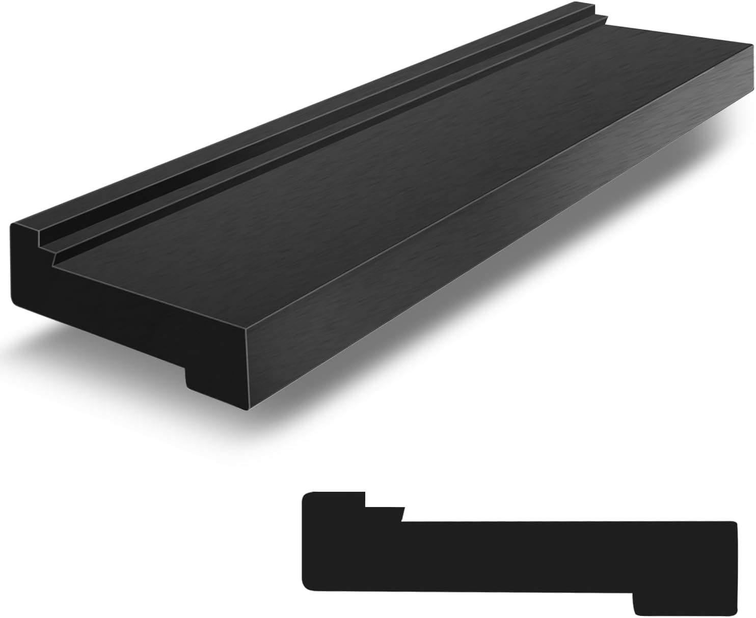 Tapping Block for Vinyl Plank Flooring. NAACOO 3 Edges - Meet Different Floor Thickness. Double Sided with Notches - Use for Tongue&Groove or Click-Lock Floor. Universal Laminate/Vinyl Flooring Tools.